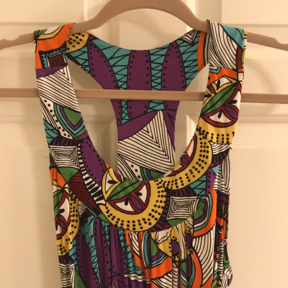 Colorful party dress - Picture 3 of 3